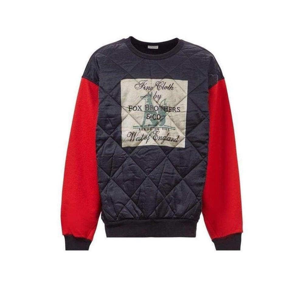 Dries Van Noten - Fox Brothers Quilted Cotton Sweatshirt - M